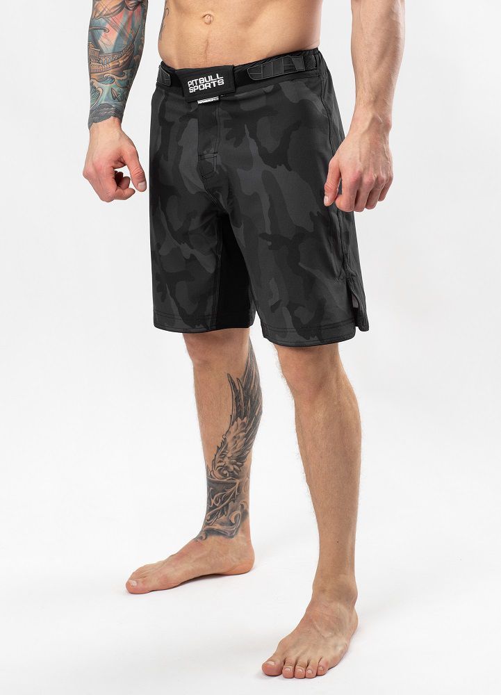 Grappling-Shorts PERFORMANCE 203 All Black Camo