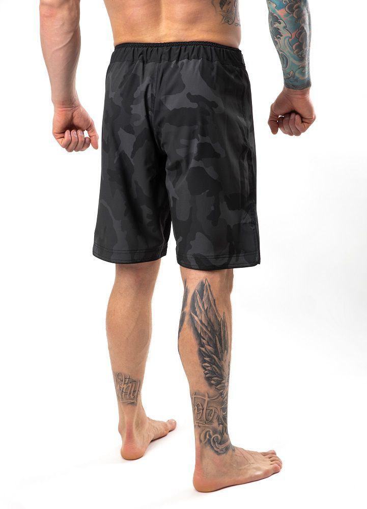 Grappling-Shorts PERFORMANCE 203 All Black Camo