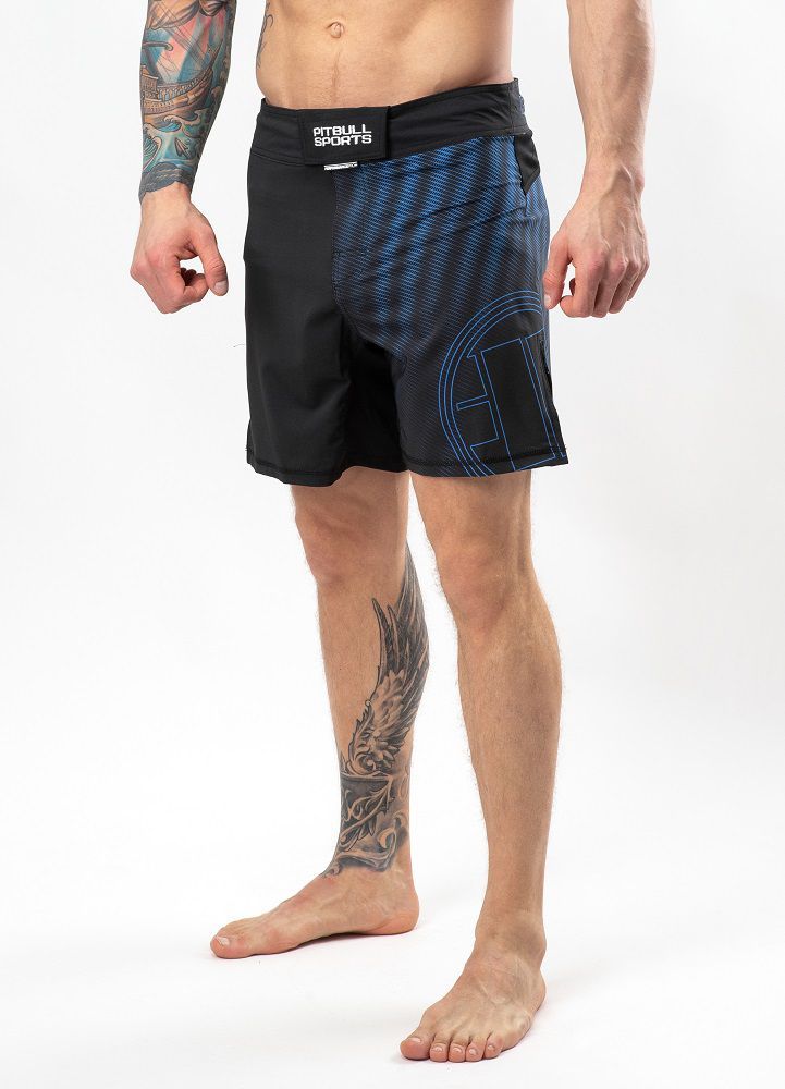 Grappling Shorts RASTER Blau