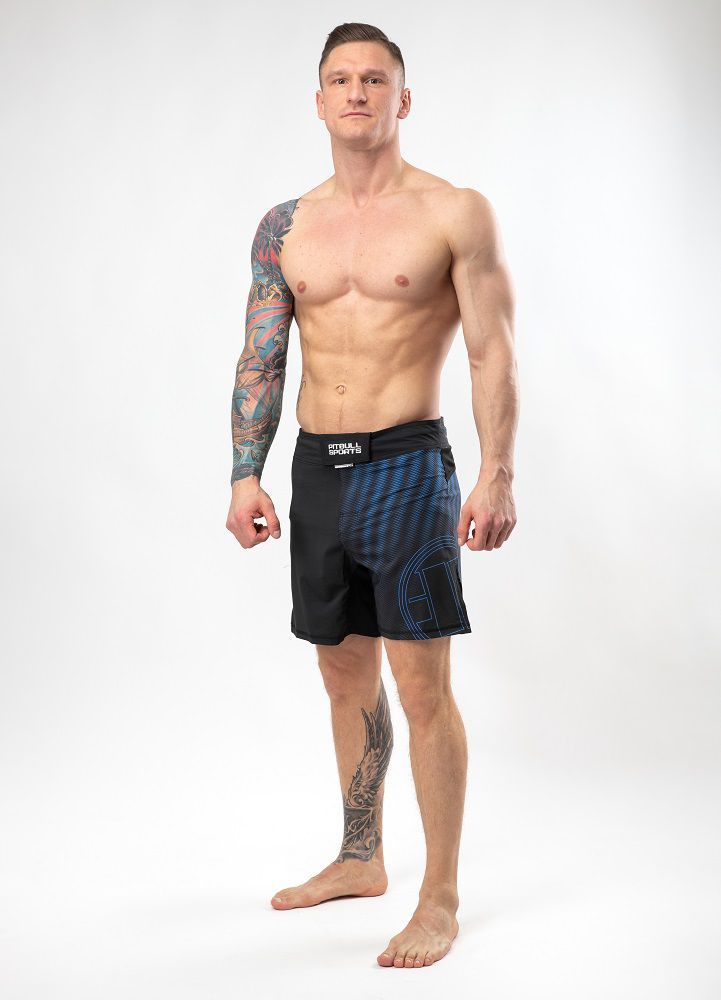 Grappling Shorts RASTER Blau