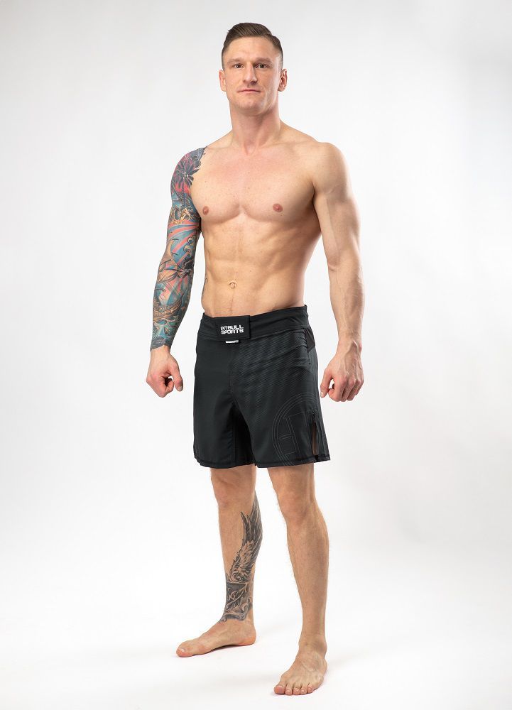 Grappling Shorts RASTER Grau