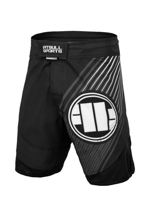 Lange Grappling-Shorts PLAYER ONE Schwarz