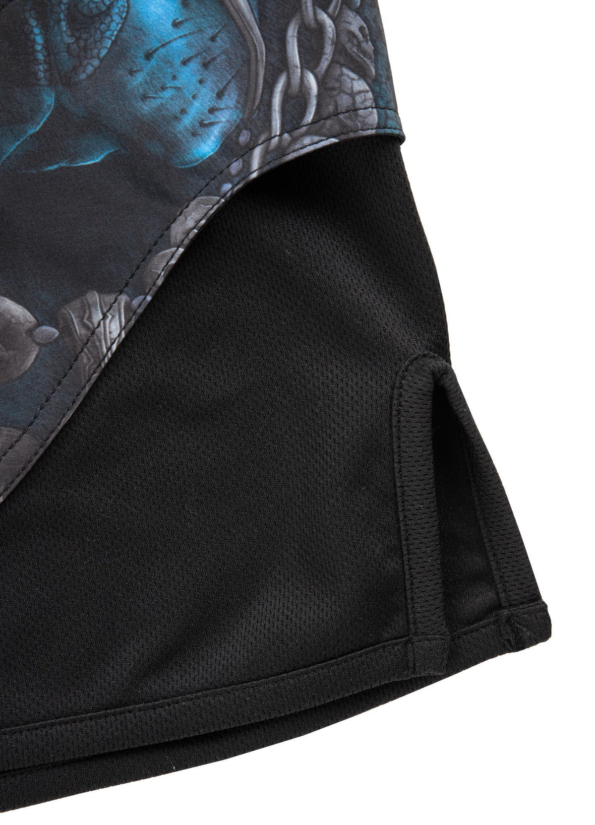Kampfshorts Mesh Totenkopf Hund