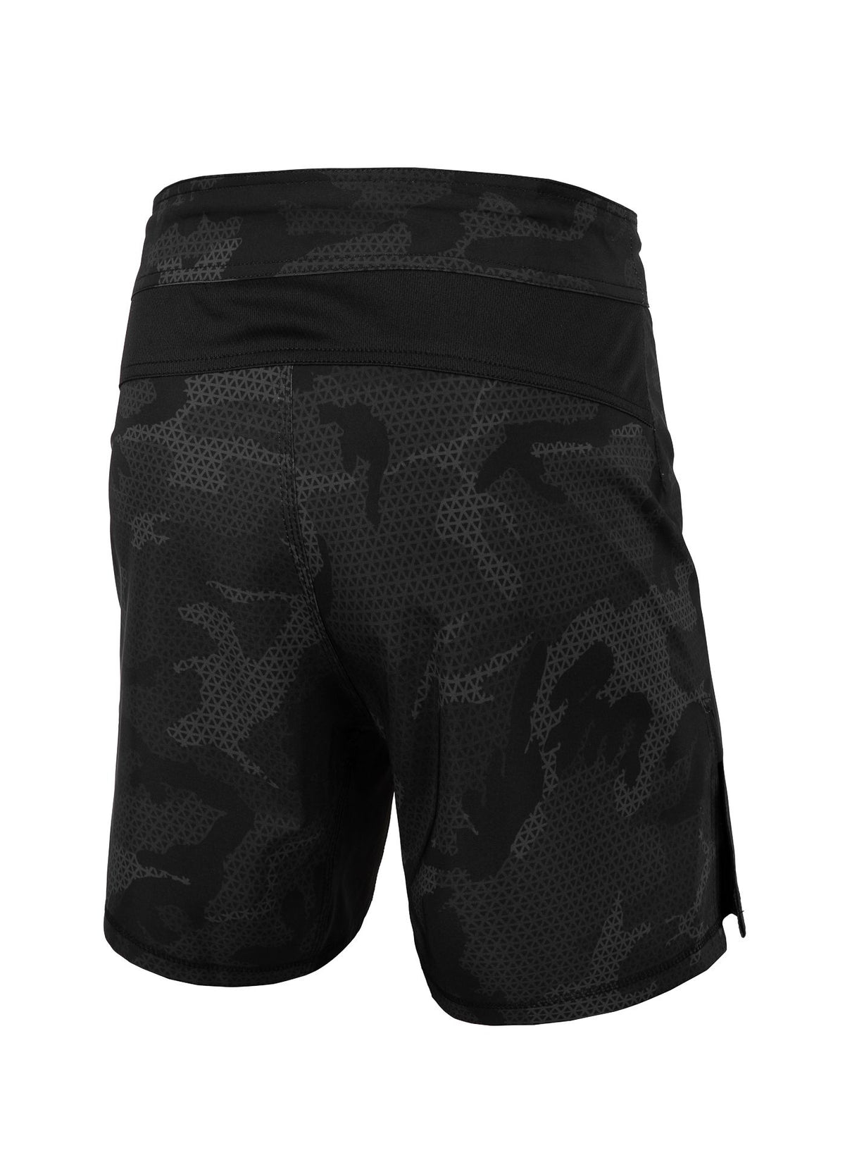 NET CAMO HILLTOP 2 Schwarze Grappling-Shorts 3