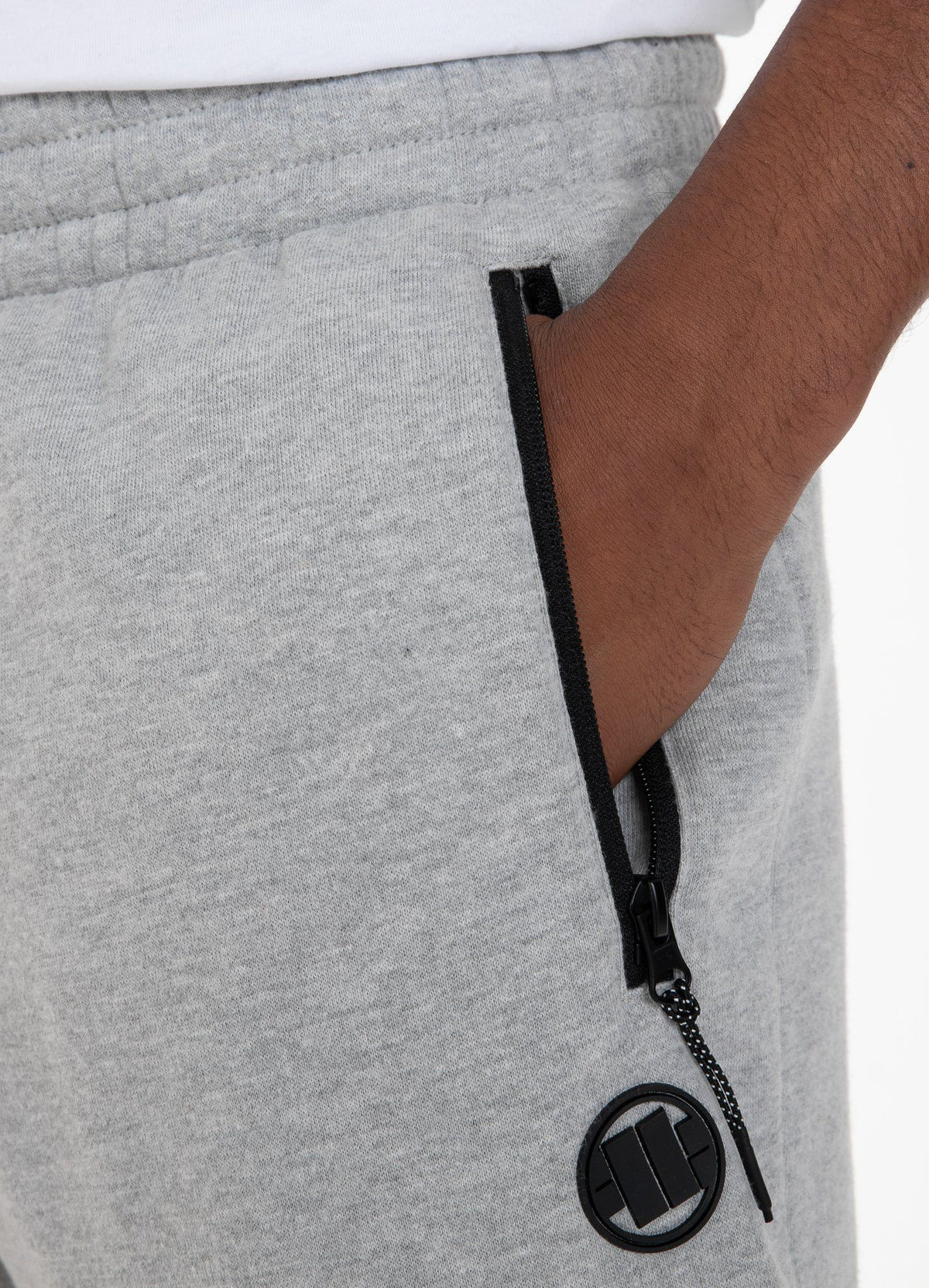 Trainingshose ATHLETIC WHITE LOGO Grau