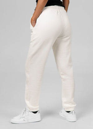 Frauen Jogginghose Oversize Tyrian - Offwhite