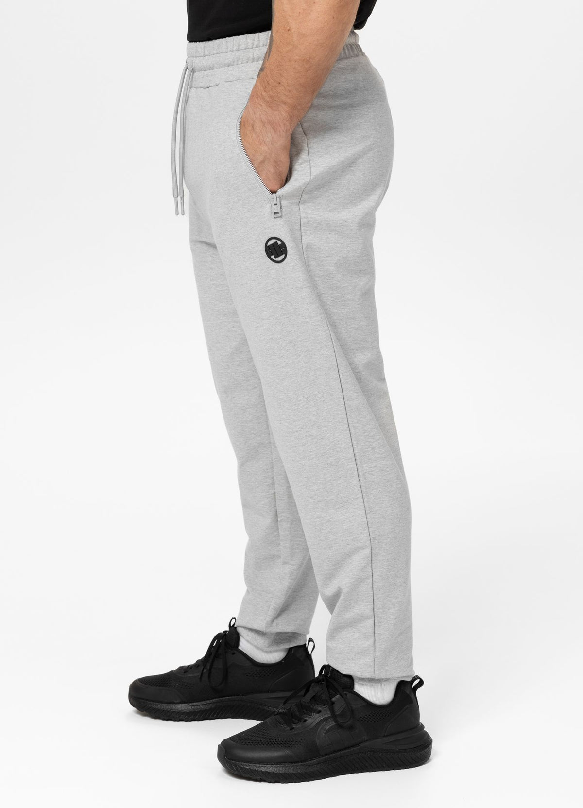 Herren Jogginghose NUGGET - Grau Melange
