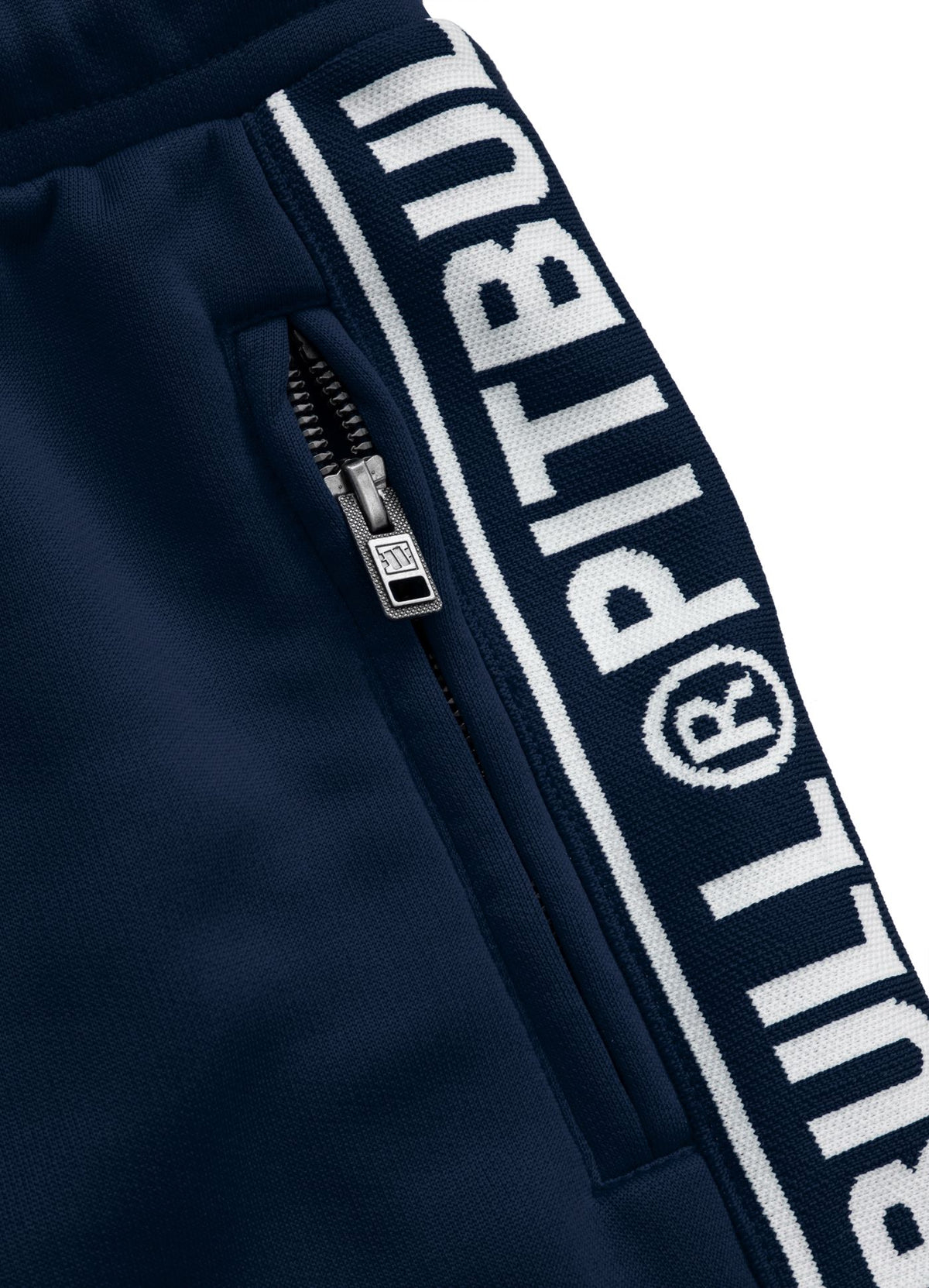 Jogginghose Oldschool Tape Logo - Dunkelblau