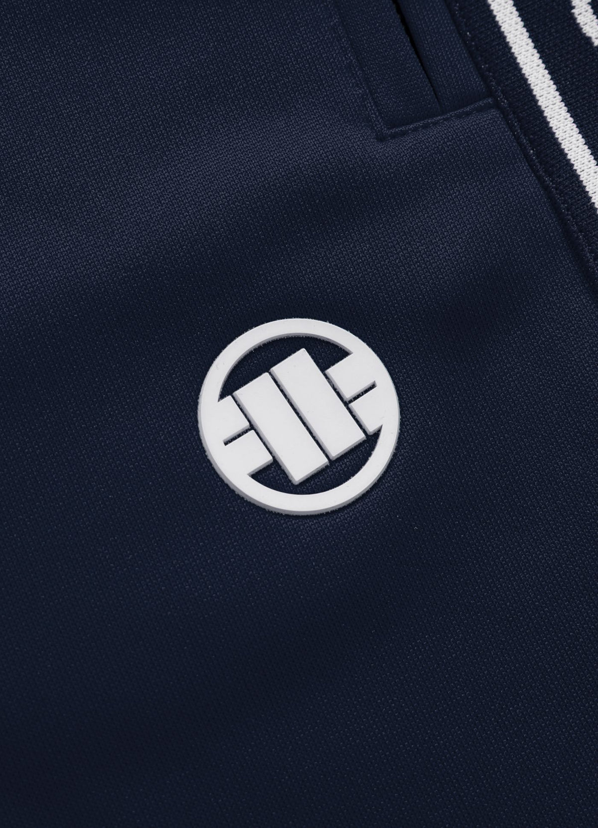 Jogginghose Oldschool Tape Logo - Dunkelblau