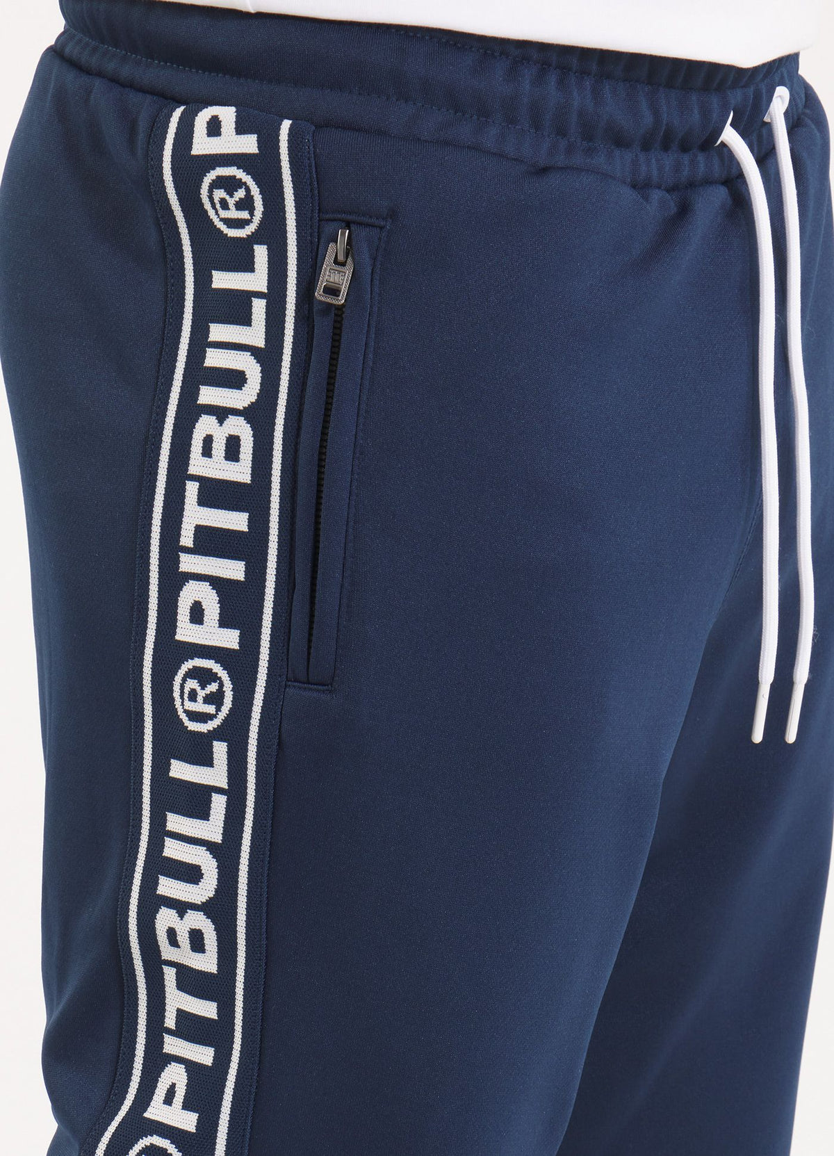 Jogginghose Oldschool Tape Logo - Dunkelblau