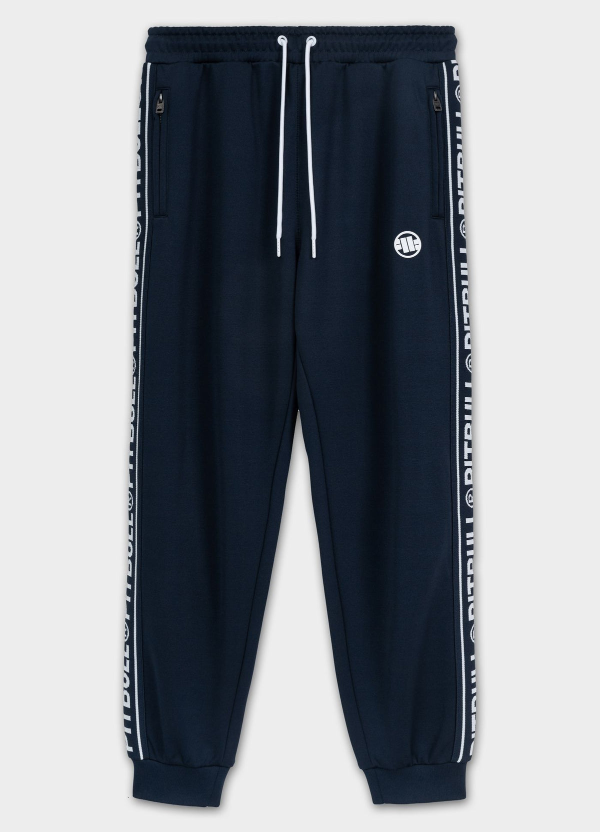 Jogginghose Oldschool Tape Logo - Dunkelblau