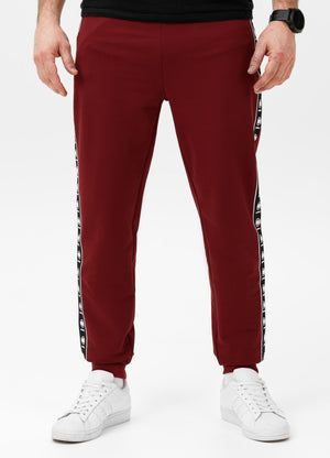 Herren Jogginghose TAPE NUGGET - Burgund