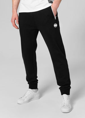 Jogginghose Terry Small Logo - Schwarz
