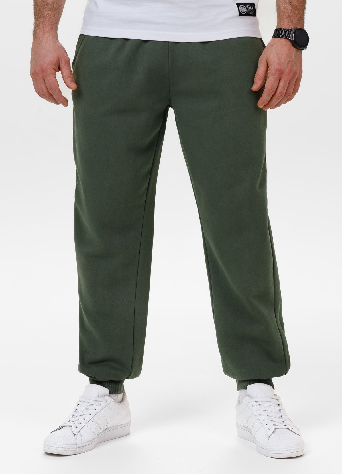 Men's Sweatpants Washed Lancaster II - Washed green