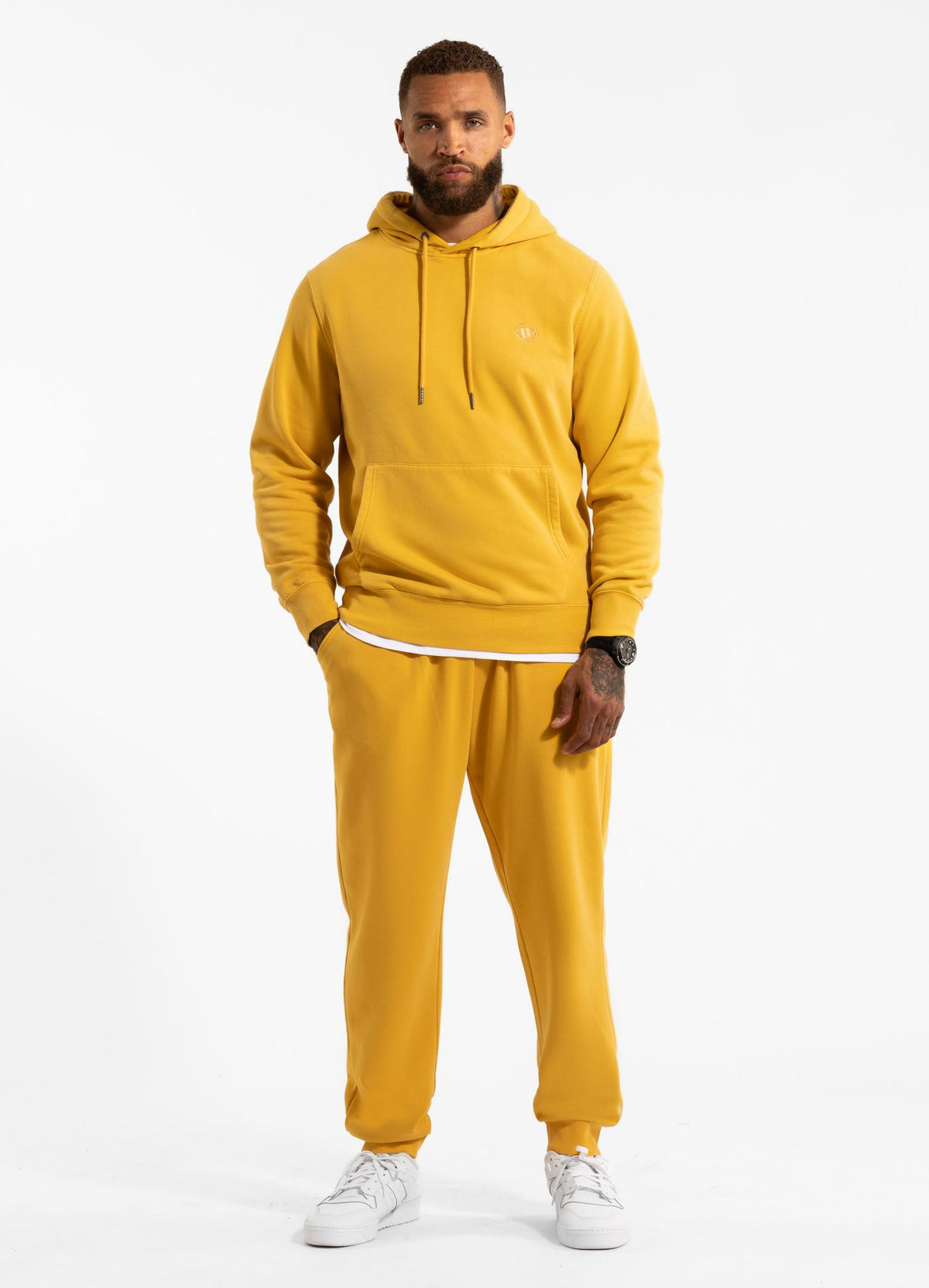 Herren Jogginghose Washed Lancaster II - Verwaschenes Gelb