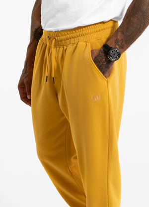 Herren Jogginghose Washed Lancaster II - Verwaschenes Gelb