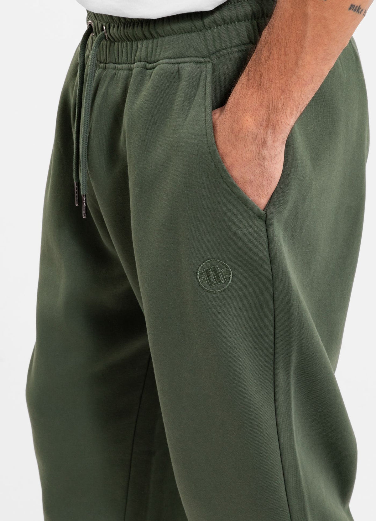 Men's Sweatpants Washed Lancaster II - Washed green