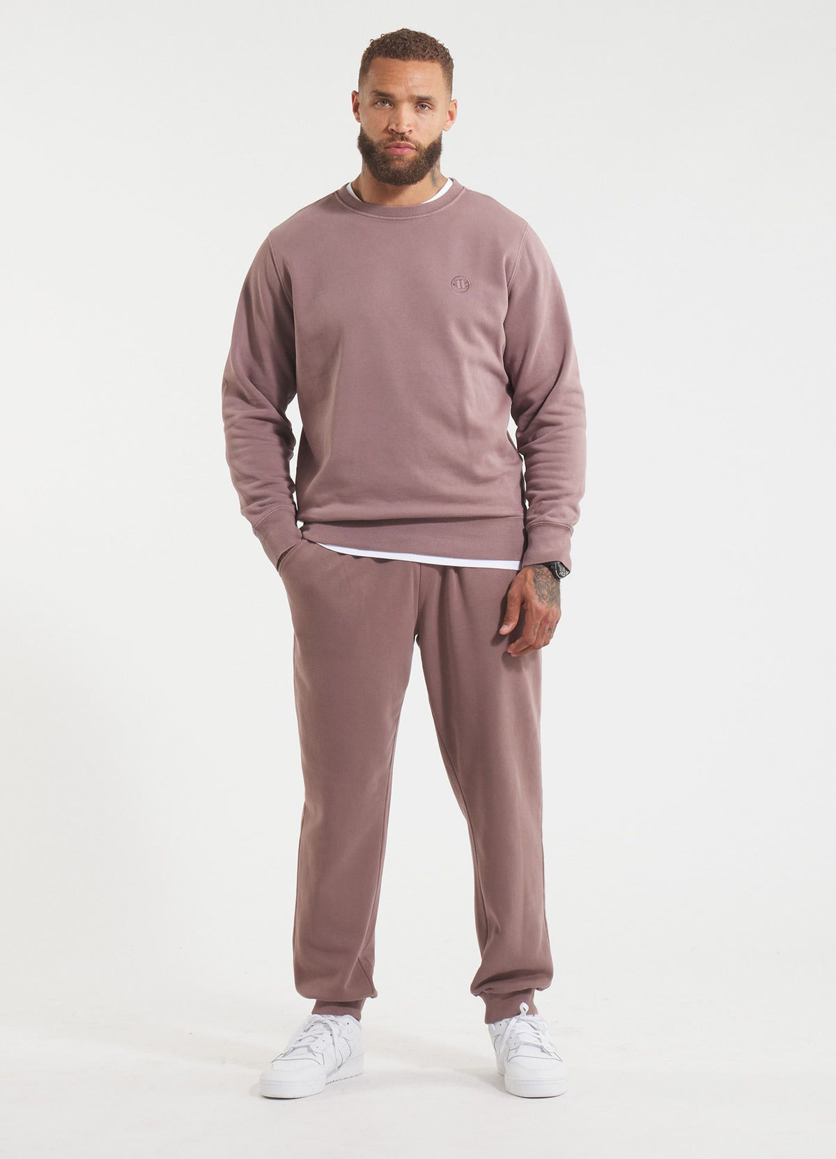 Herren Jogginghose Washed Lancaster II - Burgund