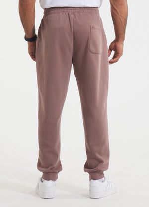 Men's Sweatpants Washed Lancaster II - Burgundy