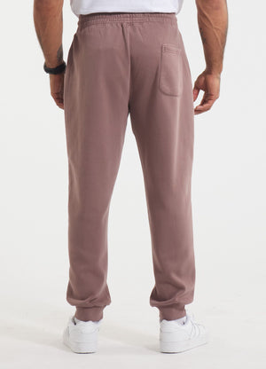 Herren Jogginghose Washed Lancaster II - Burgund