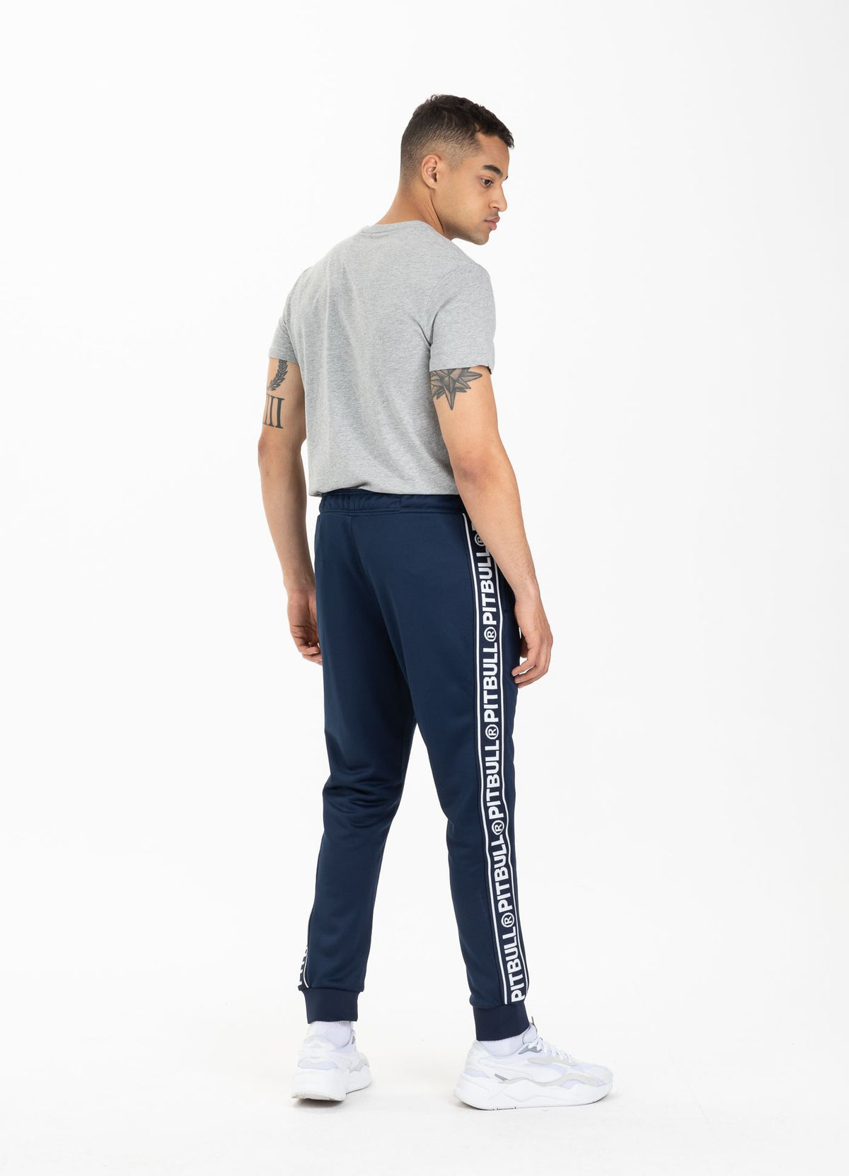 Track Pants Oldschool Tape Logo - Pitbull.eu