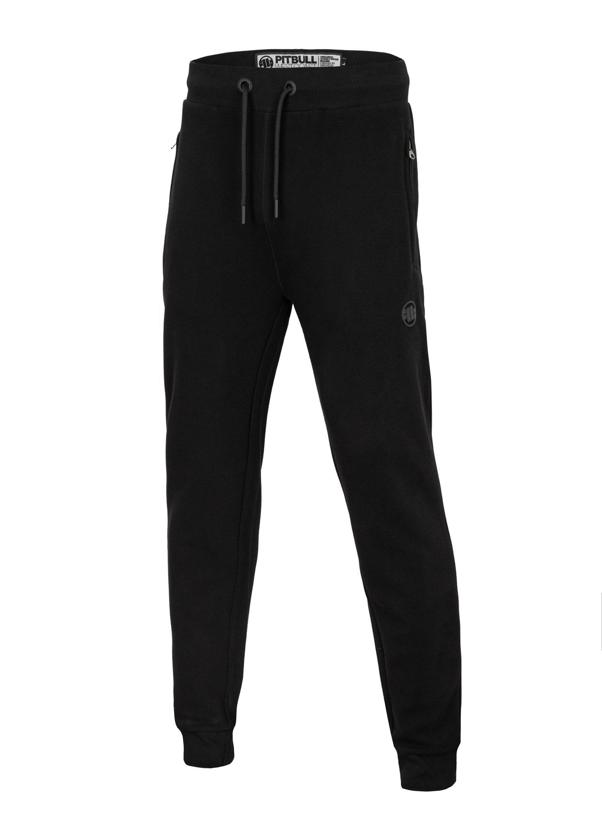 Jogginghose Pique Small Logo - Schwarz