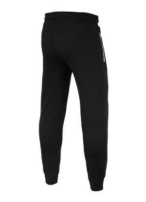 Jogginghose Terry Small Logo - Schwarz