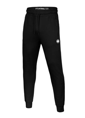 JARVIS Tricot Terry Schwarze Jogginghose