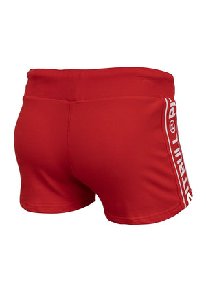 Frauen Joggingshorts French Terry Gloria - Rot