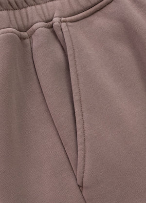 Herren Sweatshorts Washed Lancaster II - Burgund