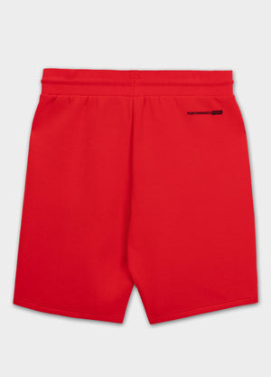 Herren Sweatshorts DOGWOOD - Fluo Rot