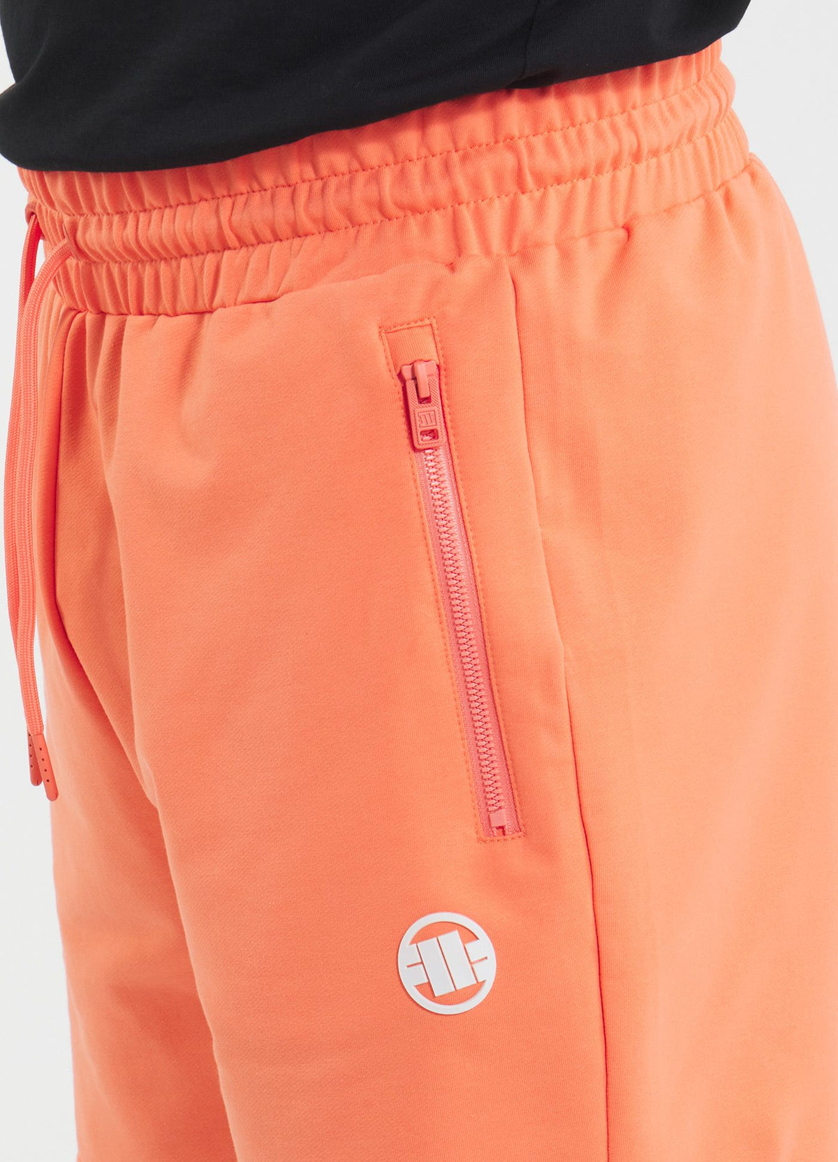 Men's sweat shorts NUGGET - Bright salmon