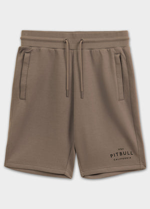 Men's sweat shorts SAMPSON - Light brown