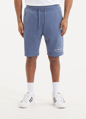 Men's sweat shorts SAMPSON - Light blue