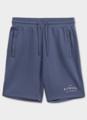 Men's sweat shorts SAMPSON - Light blue