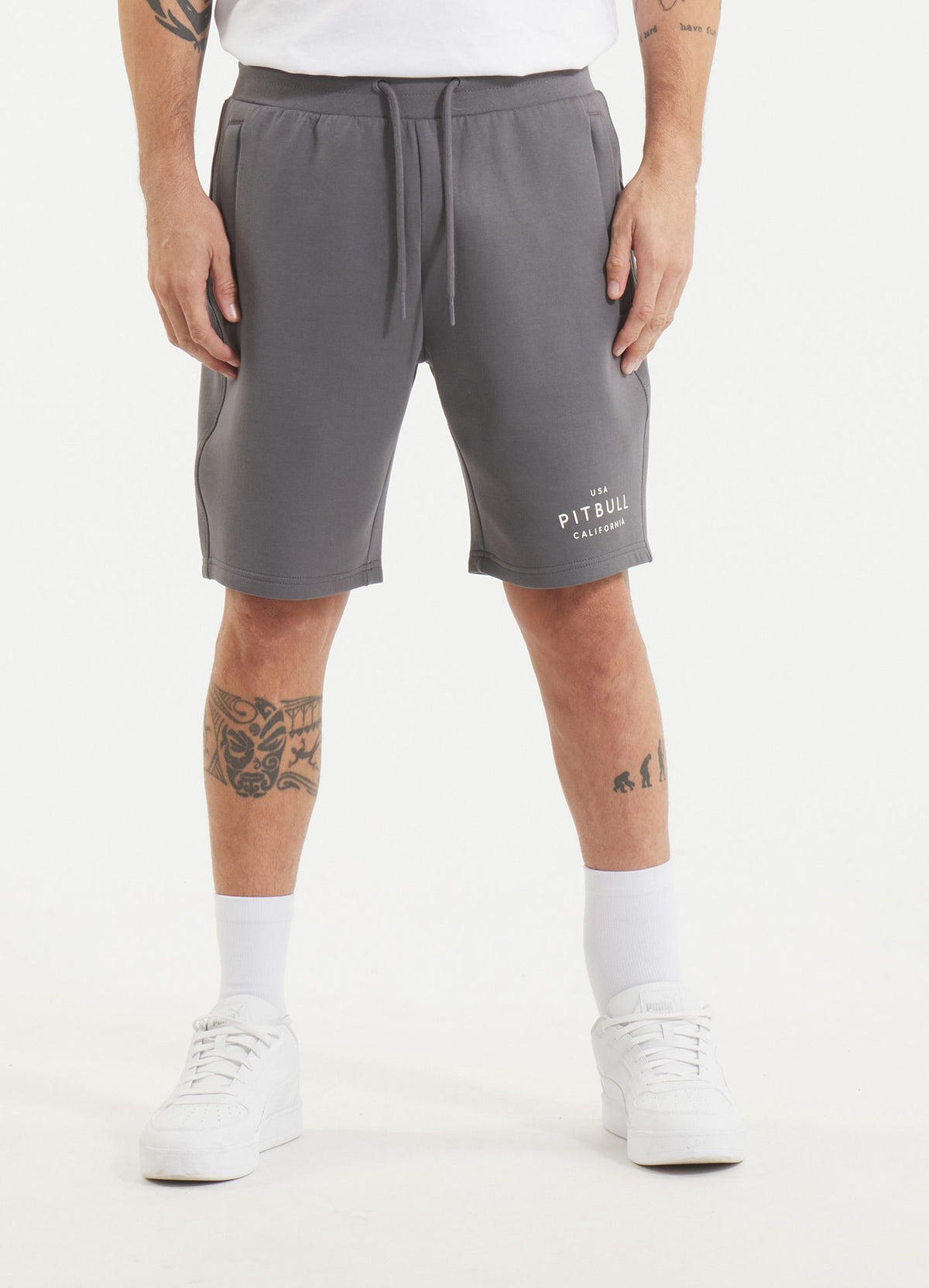 Men's sweat shorts SAMPSON - Graphite