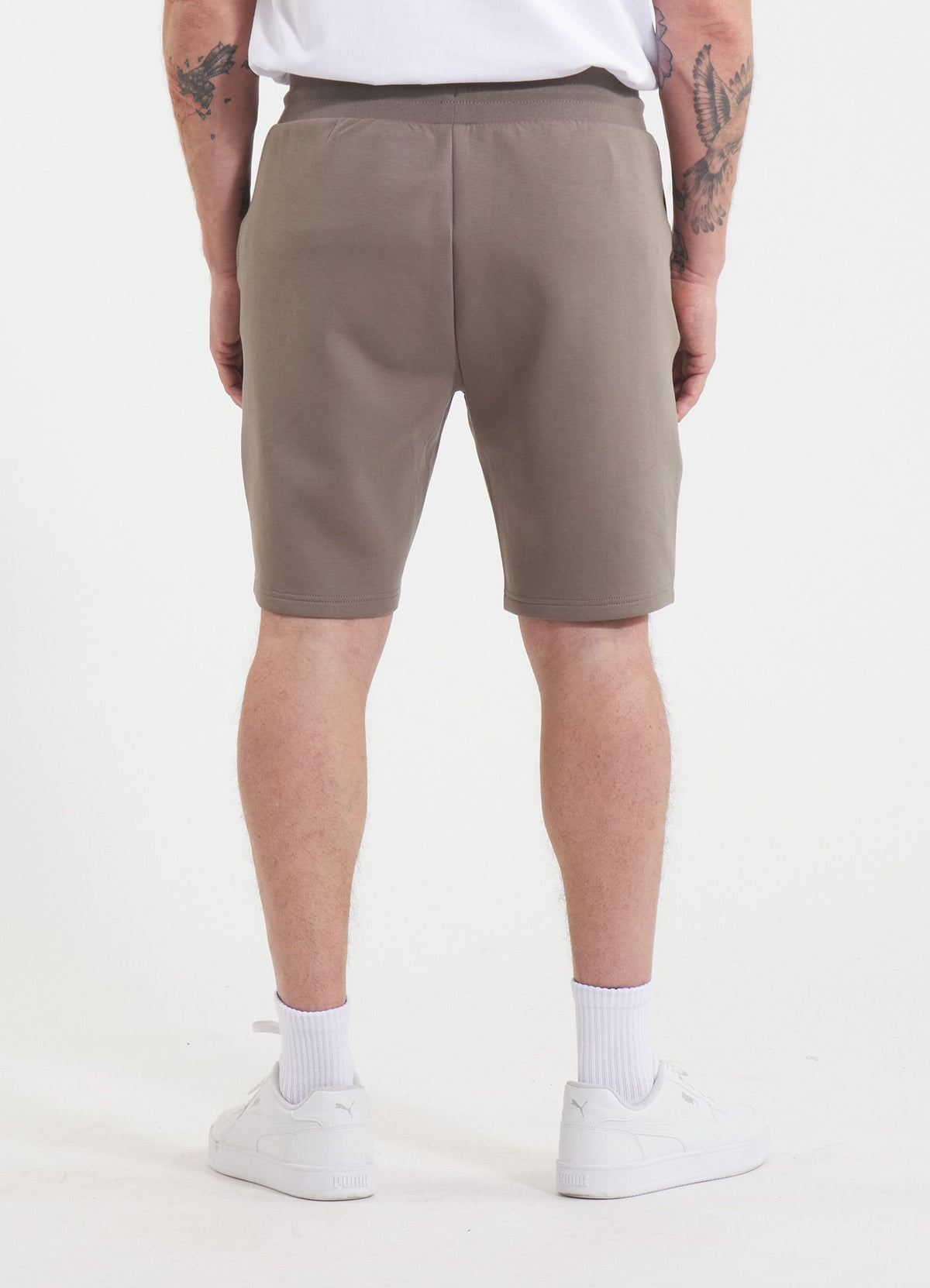 Men's sweat shorts SAMPSON - Light brown