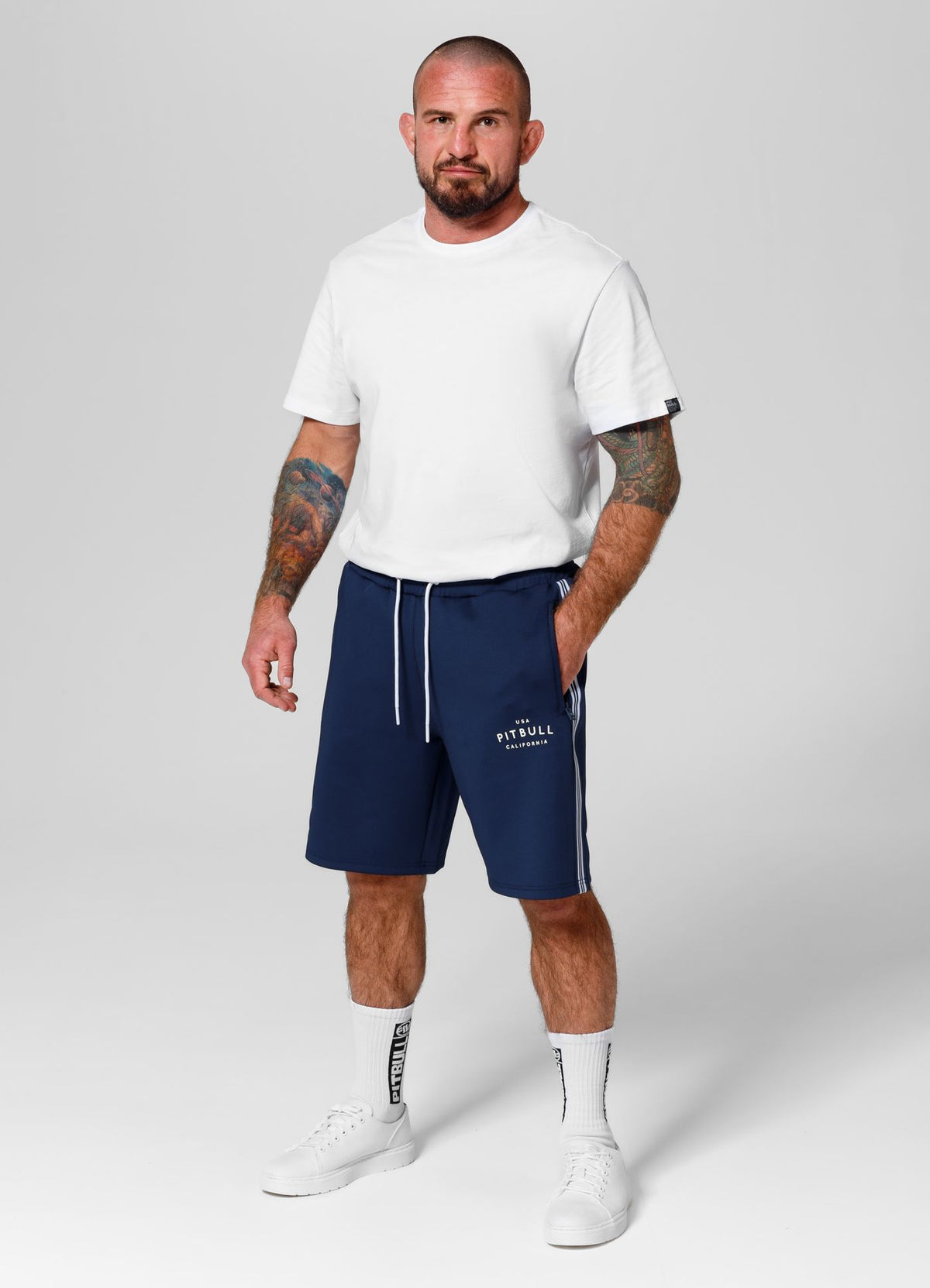 Kurze Jogginghose Oldschool Nelson - Blau