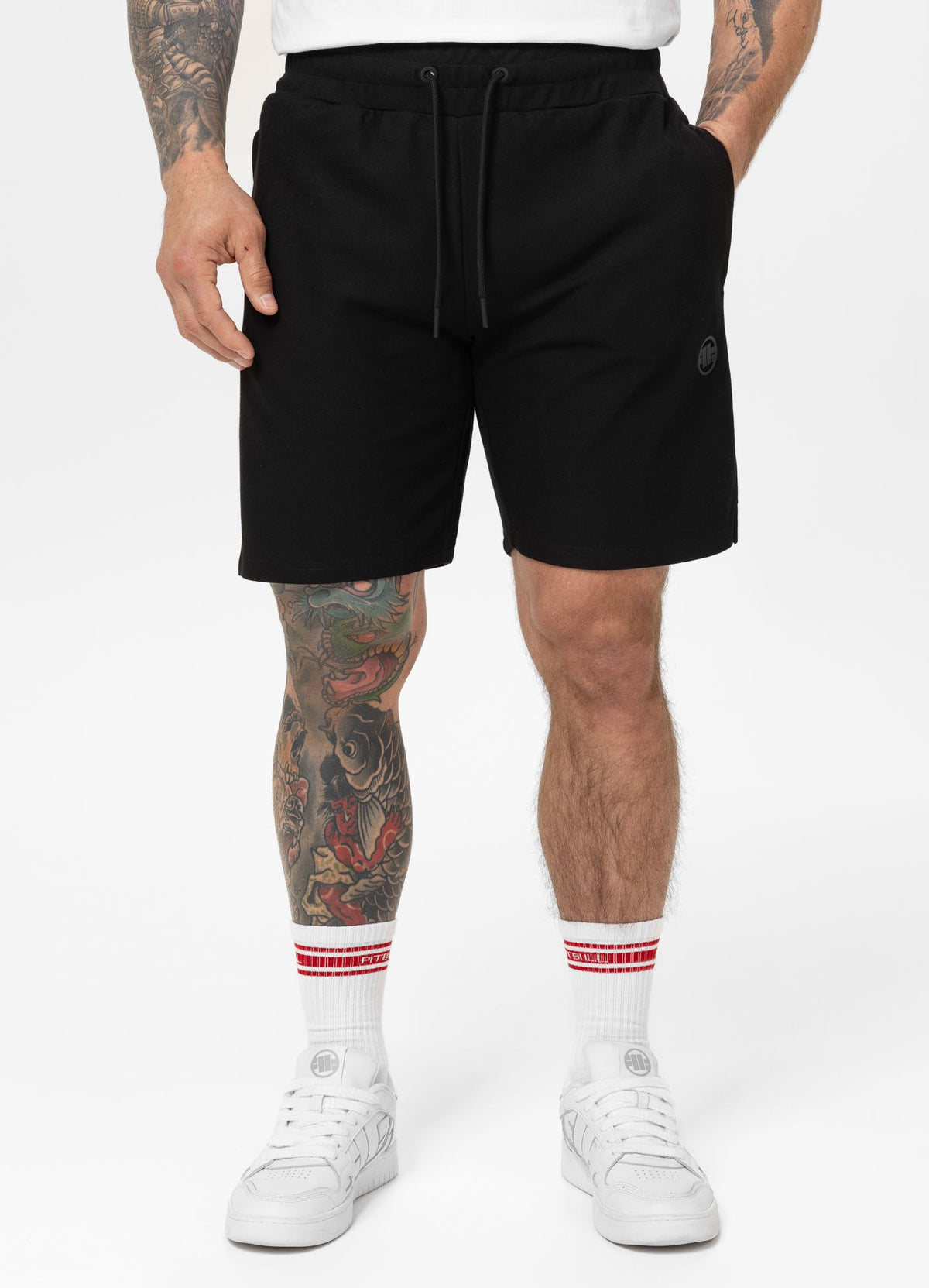 Kurze Jogginhose Pique Rockey - Schwarz