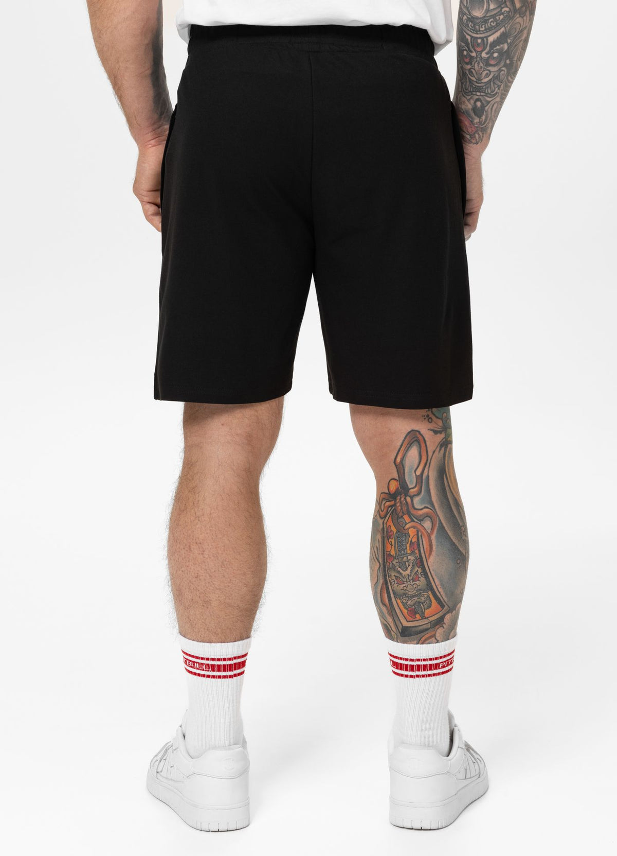 Kurze Jogginhose Pique Rockey - Schwarz