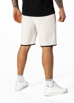 SATURN Off-White-Shorts