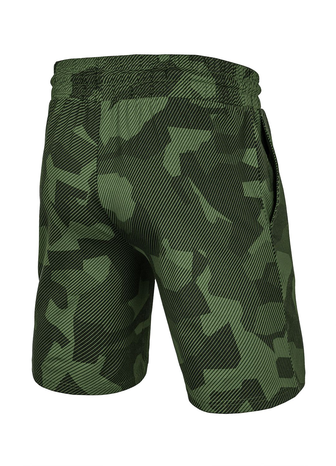 Kurze Jogginghose Spandex Durango - Camouflage Olivgrün