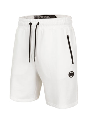 Kurze Jogginghose Terry Small Logo - Offwhite