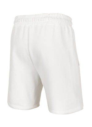 Kurze Jogginghose Terry Small Logo - Offwhite