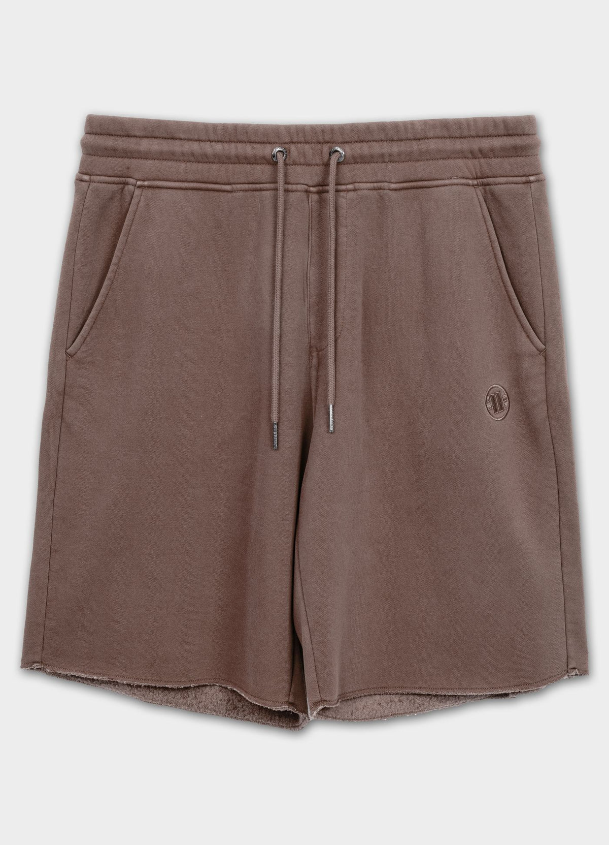 Herren Sweatshorts Washed Lancaster II - Burgund