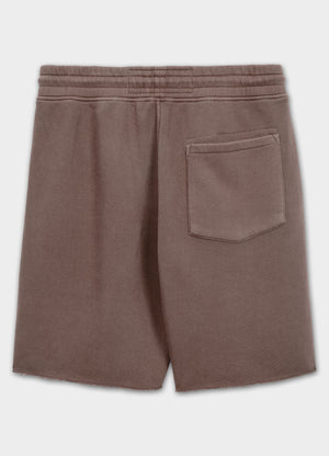Herren Sweatshorts Washed Lancaster II - Burgund