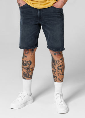 Kurze Jeansshorts Highlander - dunkle Waschung