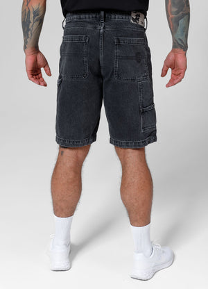 Kurze Jeansshorts Carpenter - Schwarz