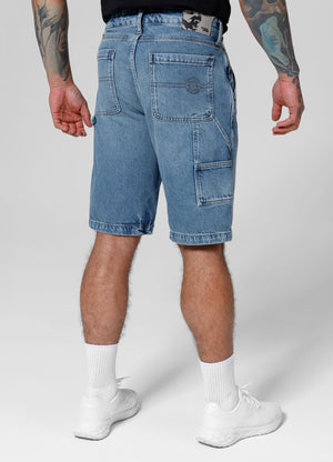 Kurze Jeansshorts Carpenter - Blau