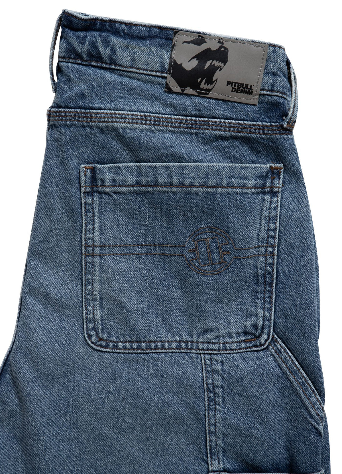 Kurze Jeansshorts Carpenter - Blau